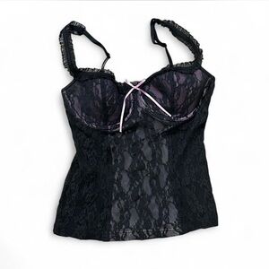 Victoria's Secret Bustier Lace Corset Top